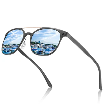 2020 Novega Modela, Aluminija, Magnezija sončna Očala Moških Polarizirana Kvadratnih Vožnjo sončna Očala za Ribolov Moški Očala Pribor za Moške