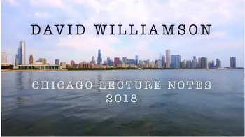 David Williamson Chicago Predavanje Opombe 2018 -čarovniških trikov