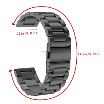 Iz nerjavečega Jekla Watch Band Zapestje Traku za Garmin Fenix 6/Fenix 6 Pro Watch Kit