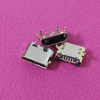 Priključek mikro USB Dock Polnjenja Priključek Mikro USB priključek Za Huawei P8 Lite ALE-L21