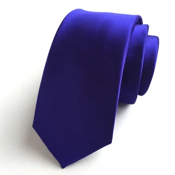 Royal Modra Barva za Moške Kravato Visoke Kakovosti Žakarske Tkanine Kravatni