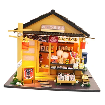 Ročno DIY Mini Lutke Kompleti s Pohištvom, dodatno Opremo Japonski Slog Igrače