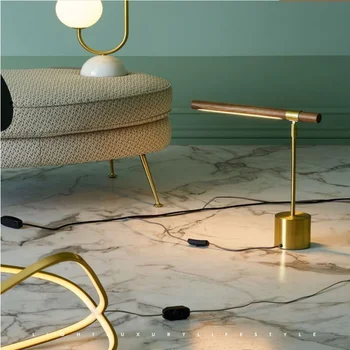 Skandinavski slog spalnica preprost sodobne ustvarjalne svetlobno razkošje romantično mizo dekoracijo minimalističen nočno omarico majhne namizne svetilke