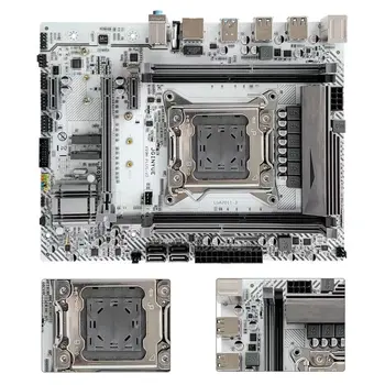 X99 Rudar Motherboard LGA 2011-3 Z Dvojno M. 2 Podporo Four Channel DDR4 ECC/NON-ECC RAM E5 2678 V3 E5 2620 2650 V3 X99-K9