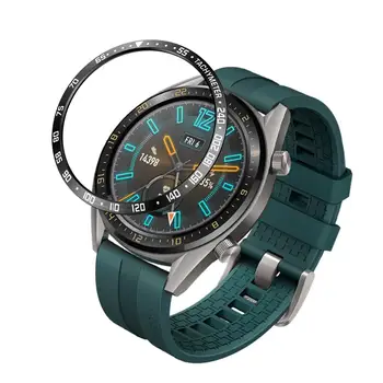 Za Huawei Watch GT 46MM Plošče Tesnilo Lepilo Kritje Anti-Scratch Kovinski Pokrov Primeru je Pametno Gledati Pribor GT Zaščitnik Okvir