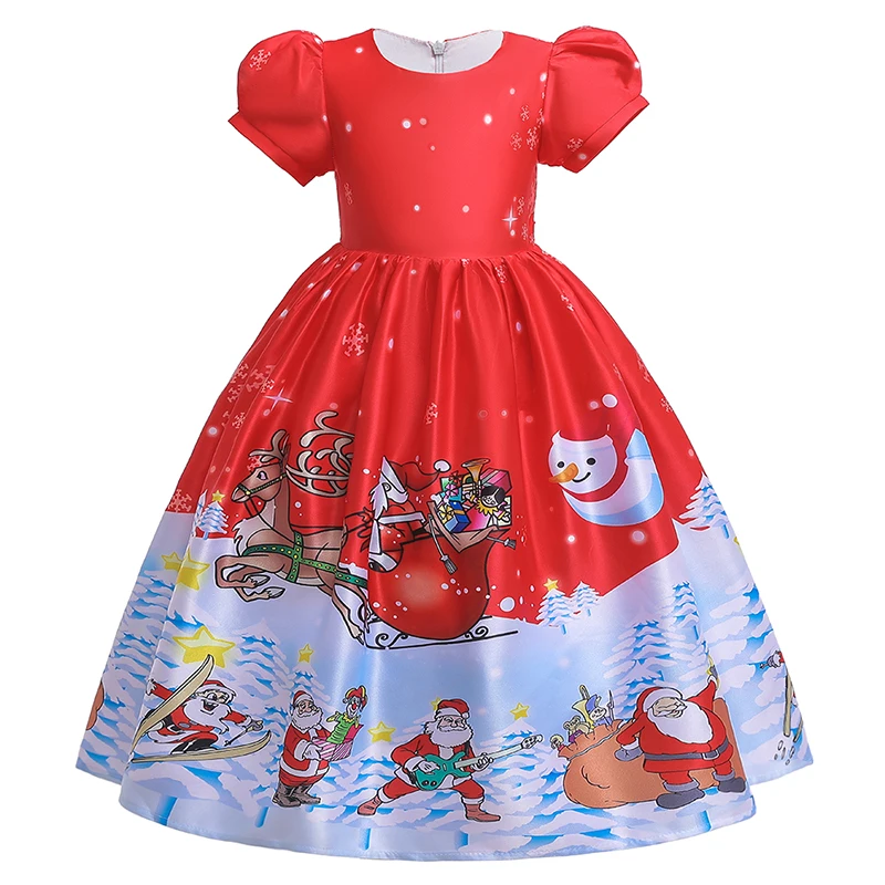 Nova Božič Obleko Za Dekleta Kopalke Otroci Obleke Za Dekleta Princesa Obleko Otrok Večer Stranka Obleko 1