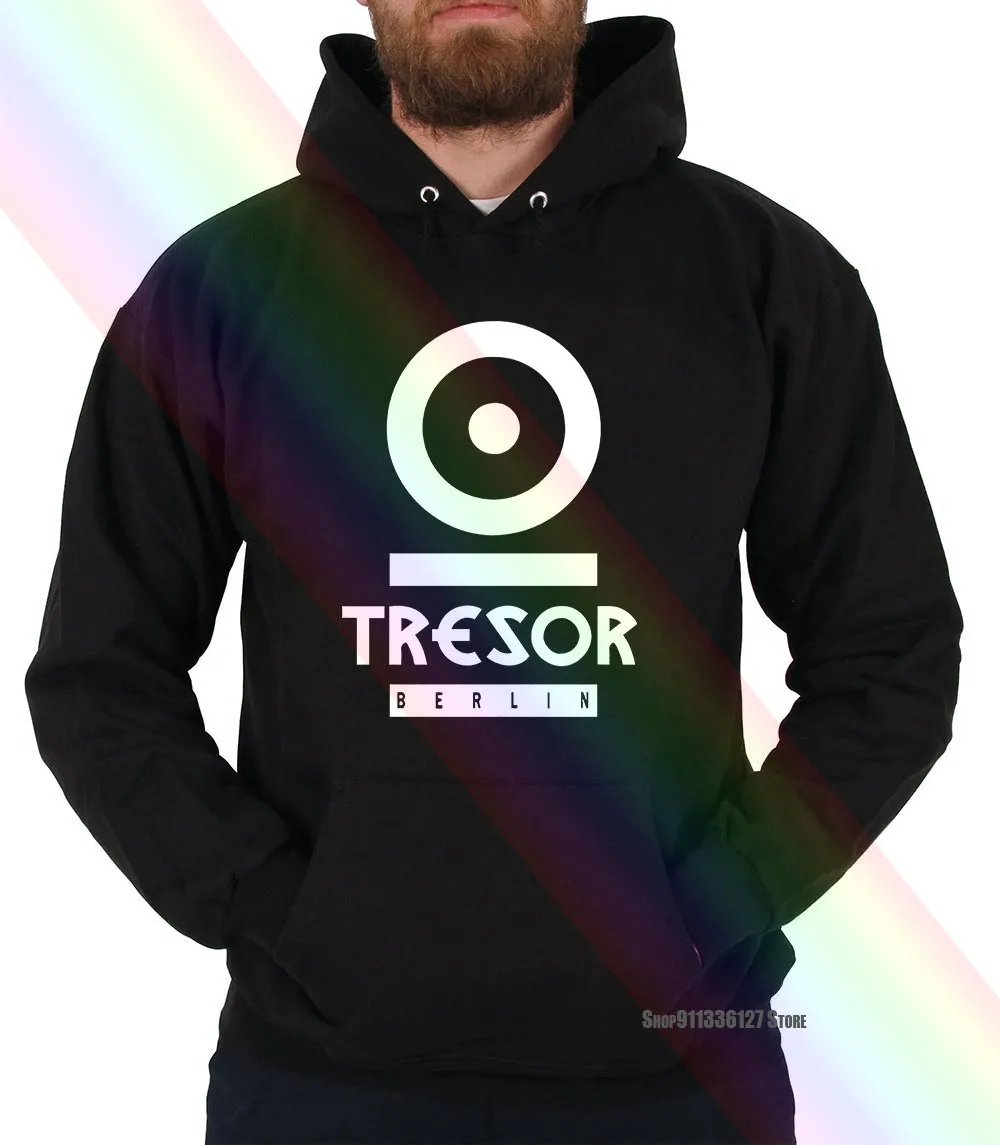 Tresor Berlin Hoodie Sweatshirts Nemške Techno Podzemnih Nočni Klub Punk Rock Glasbe, Unisex 1