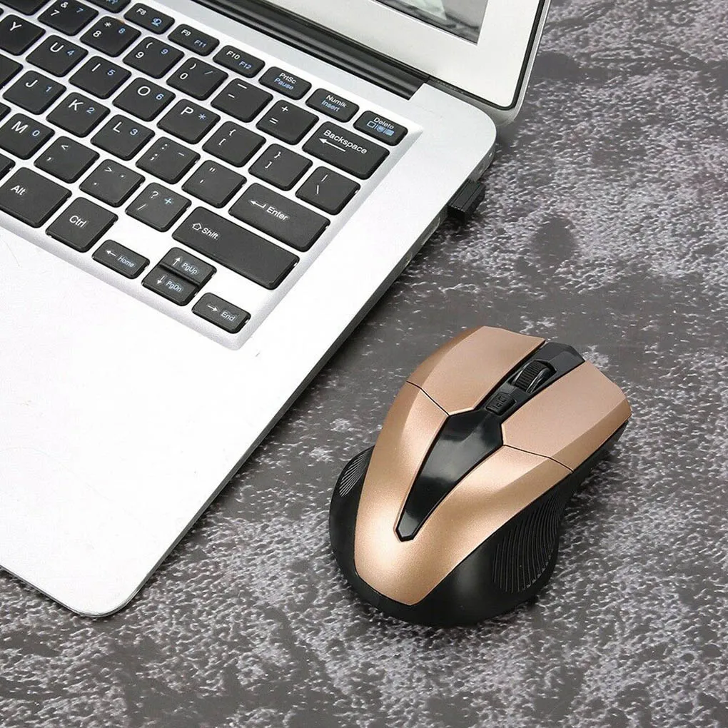 Prenosni 319 2,4 Ghz Wireless Mouse 1200DPI Nastavljiv Home Office Računalniške Igre Optičnih Iger na srečo Akumulatorski Miši 1