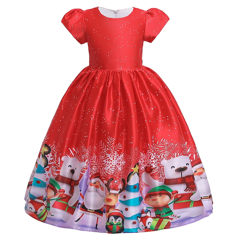 Nova Božič Obleko Za Dekleta Kopalke Otroci Obleke Za Dekleta Princesa Obleko Otrok Večer Stranka Obleko 2