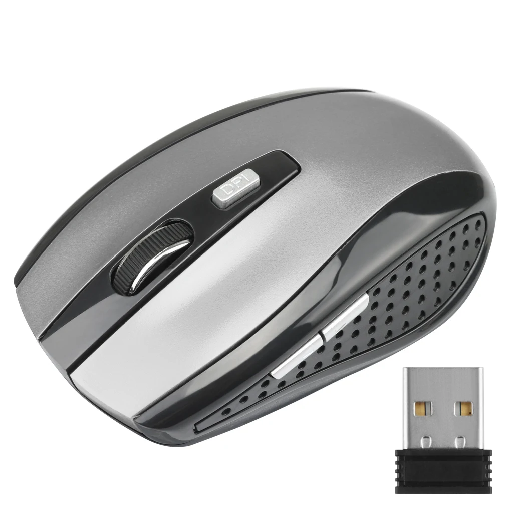 Gaming 2,4 GHz Wireless Mouse USB Sprejemnik Pro Gamer Za Prenosni RAČUNALNIK Namizni Računalnik 6 Gumbi, Optična Miška Miši 4