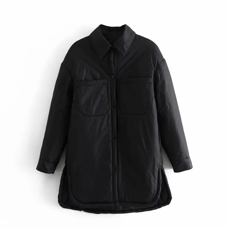 Harajuku Zimska jakna ženske dolge plašče in jakne, ženske, plus velikost majica plašč ženska parkas ulične prešite suknjič preobsežne 5